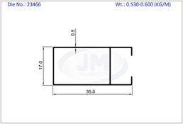 HANDLE ROUND 35 X 17 X 0.50 