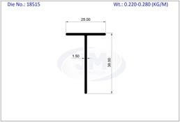 18515/T  SECTION 38 X 25 X 1.50 