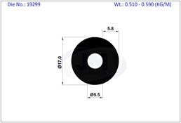 ROUND TUBE 17 X 5.5 MM