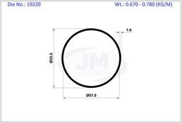 ROUND TUBE 55 X 1.60
