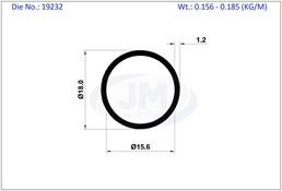 ROUND TUBE 18 X 1.20