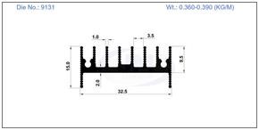 HEAT SINK  32.50 X 15