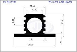 9437 / HEAT SINK 29.20 X 16.20