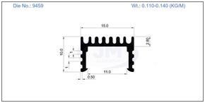 9459 / HEAT SINK  15 X 10 